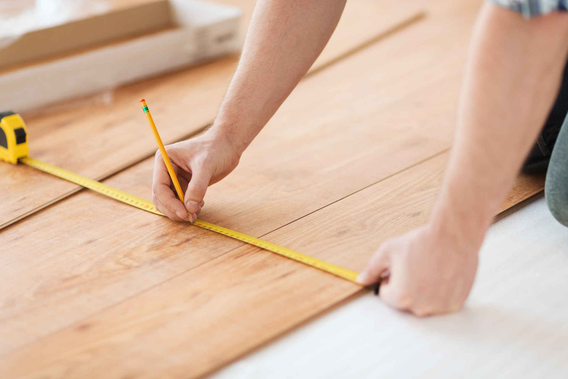 Measuring Hardwood, Minimize Intrusion